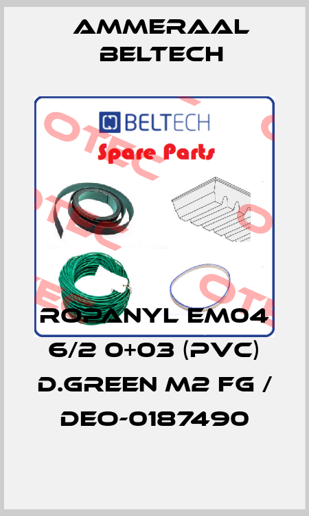 Ropanyl EM04 6/2 0+03 (PVC) d.green M2 FG / DEO-0187490 Ammeraal Beltech
