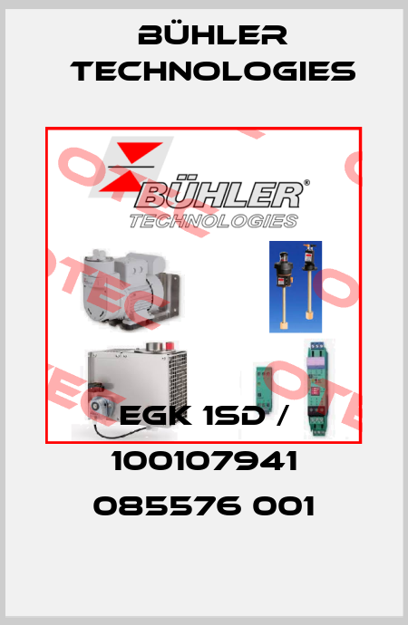 EGK 1SD / 100107941 085576 001 Bühler Technologies