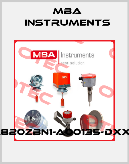 MBA820ZBN1-A00135-DXXXXX MBA Instruments