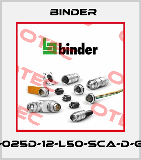 LPRI-025D-12-L50-SCA-D-G-A1-L Binder