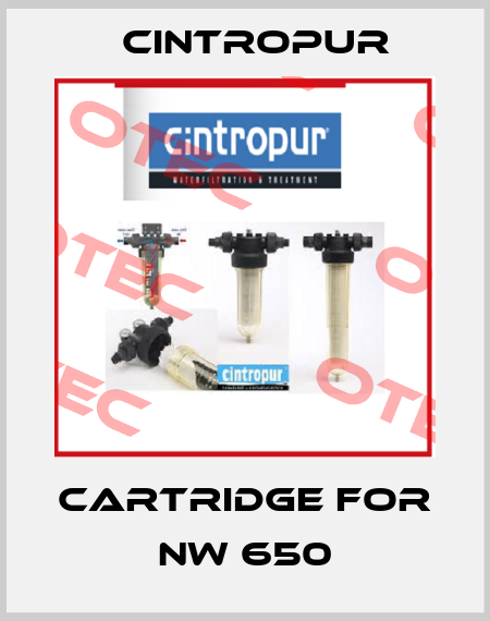 cartridge for NW 650 Cintropur