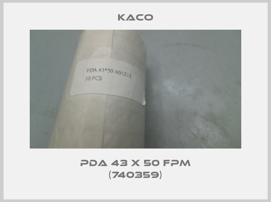 PDA 43 x 50 FPM (740359)-big
