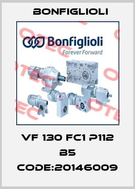 VF 130 FC1 P112 B5 CODE:20146009 Bonfiglioli