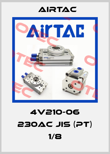 4V210-06 230AC JIS (PT) 1/8 Airtac