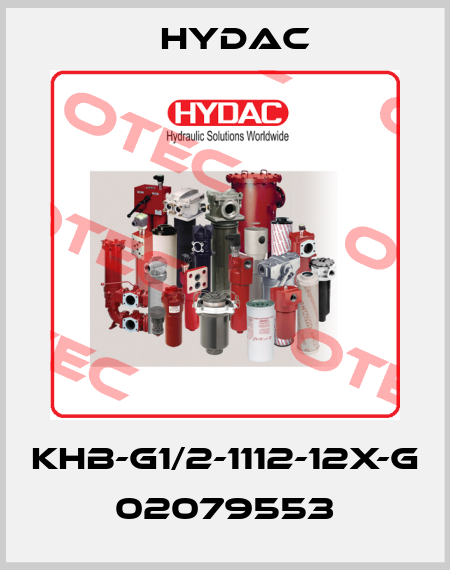 KHB-G1/2-1112-12X-G 02079553 Hydac