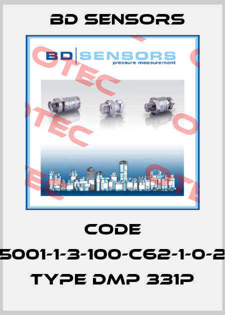 Code 500-5001-1-3-100-C62-1-0-2-000  Type DMP 331P Bd Sensors