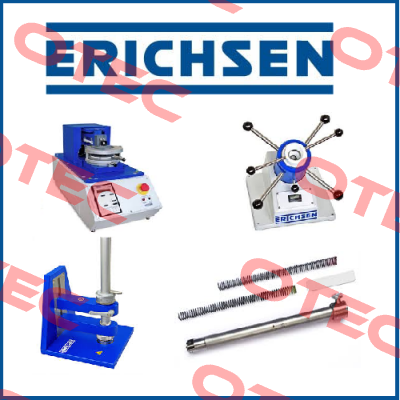 Manufacturer certificate Erichsen