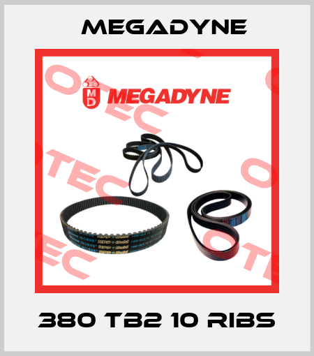 380 TB2 10 ribs Megadyne