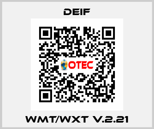 WMT/WXT v.2.21 Deif