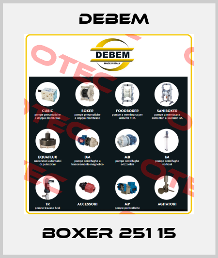BOXER 251 15 Debem
