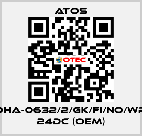 DHA-0632/2/GK/FI/NO/WP 24DC (OEM) Atos