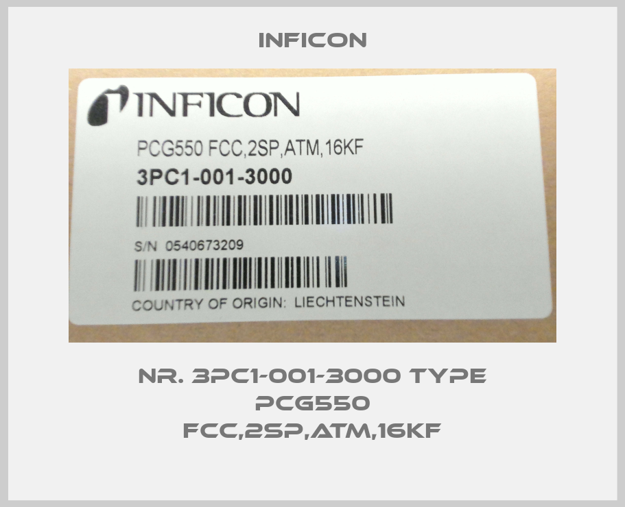 Nr. 3PC1-001-3000 Type PCG550 FCC,2SP,ATM,16KF-big