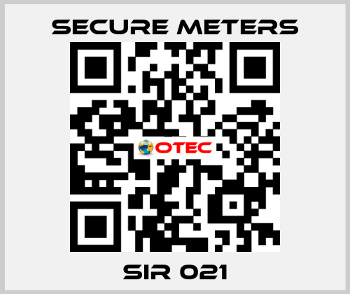SIR 021 SECURE METERS