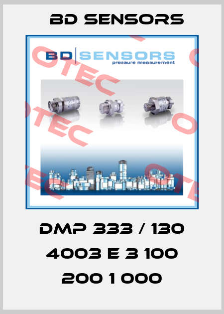 DMP 333 / 130 4003 E 3 100 200 1 000 Bd Sensors