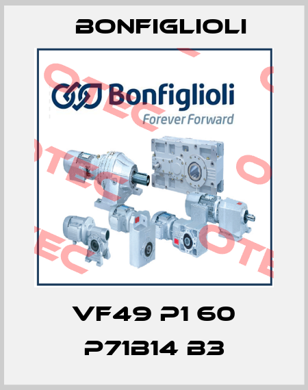 VF49 P1 60 P71B14 B3 Bonfiglioli