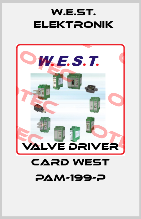 Valve driver card West PAM-199-P W.E.ST. Elektronik