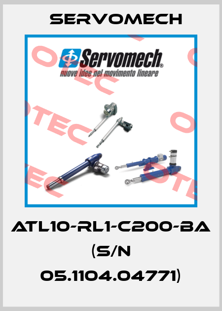 ATL10-RL1-C200-BA (s/n 05.1104.04771) Servomech