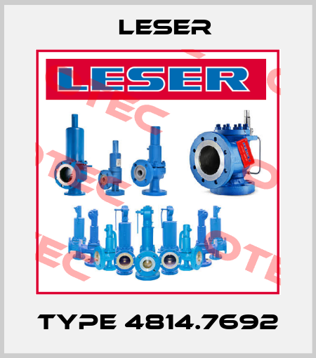 Type 4814.7692 Leser