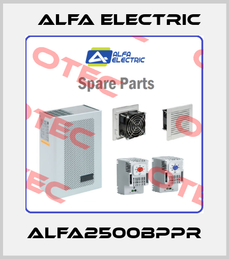 ALFA2500BPPR Alfa Electric