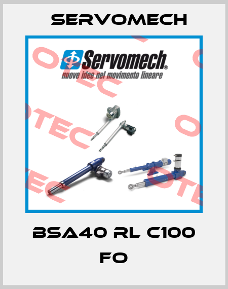 BSA40 RL C100 FO Servomech