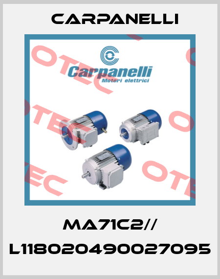 MA71C2// L118020490027095 Carpanelli