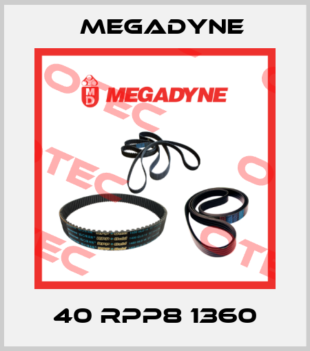 40 RPP8 1360 Megadyne