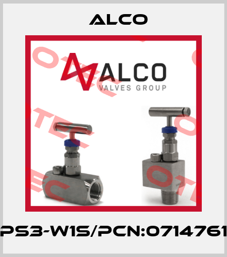 PS3-W1S/PCN:0714761 Alco