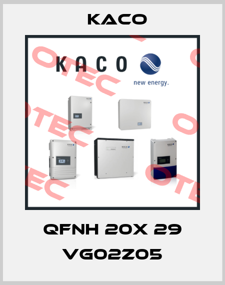 QFNH 20X 29 VG02Z05 Kaco