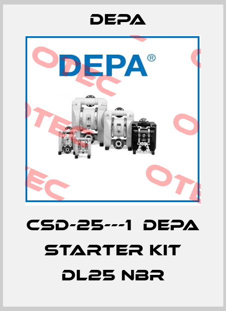 CSD-25---1  DEPA starter kit DL25 NBR Depa