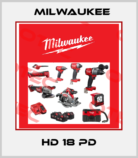 HD 18 PD Milwaukee