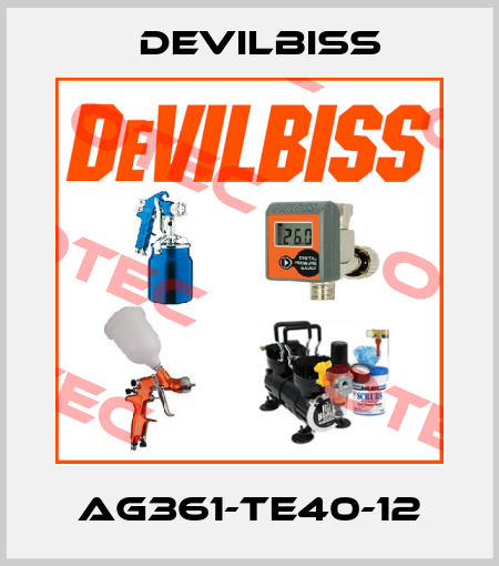 AG361-TE40-12 Devilbiss
