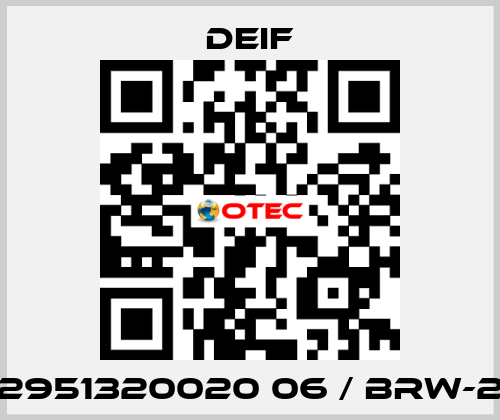 2951320020 06 / BRW-2 Deif