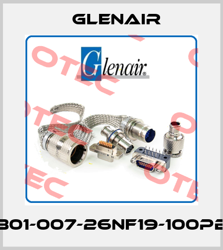 801-007-26NF19-100PB Glenair