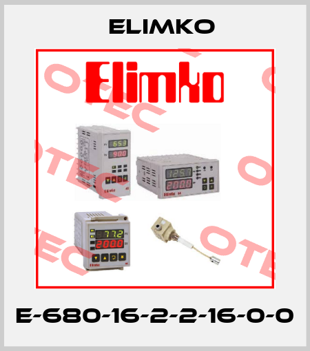 E-680-16-2-2-16-0-0 Elimko