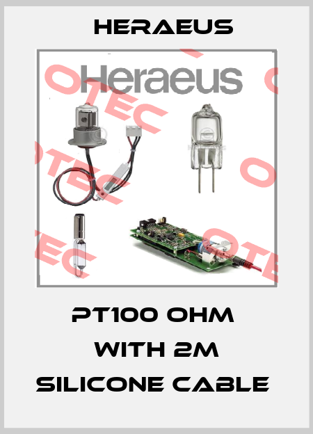 PT100 OHM  with 2m silicone cable  Heraeus