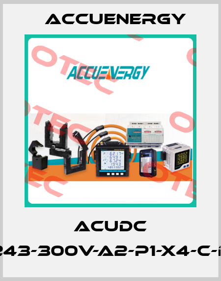 AcuDC 243-300V-A2-P1-X4-C-D Accuenergy