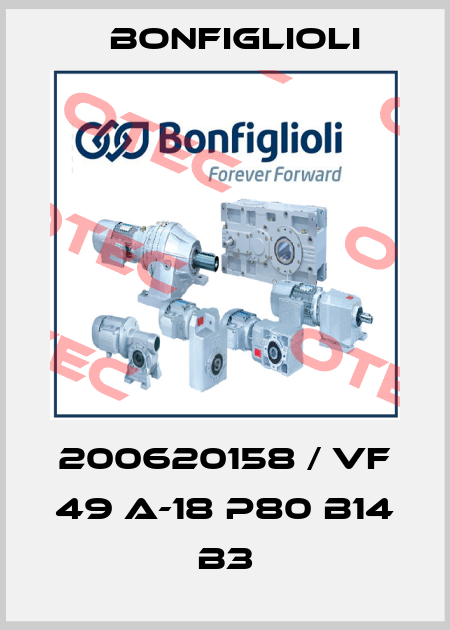 200620158 / VF 49 A-18 P80 B14 B3 Bonfiglioli