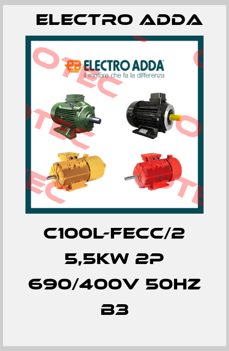 C100L-FECC/2 5,5kW 2P 690/400V 50Hz B3 Electro Adda