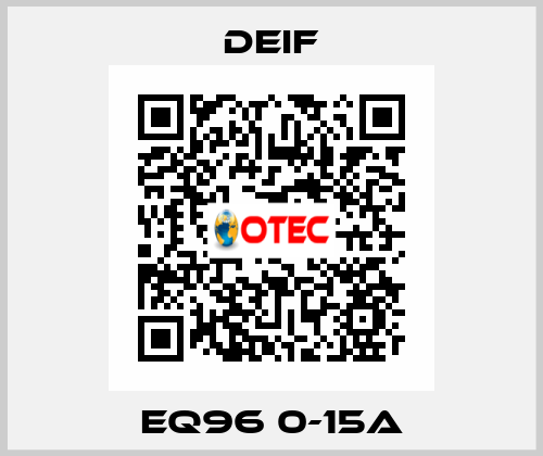 EQ96 0-15A Deif