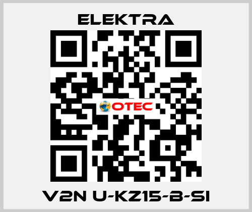 V2N U-KZ15-B-SI ELEKTRA
