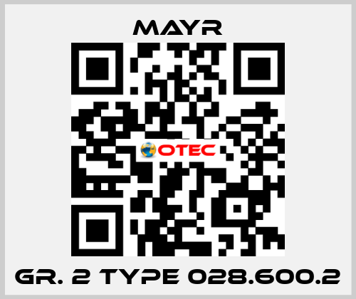 Gr. 2 Type 028.600.2 Mayr