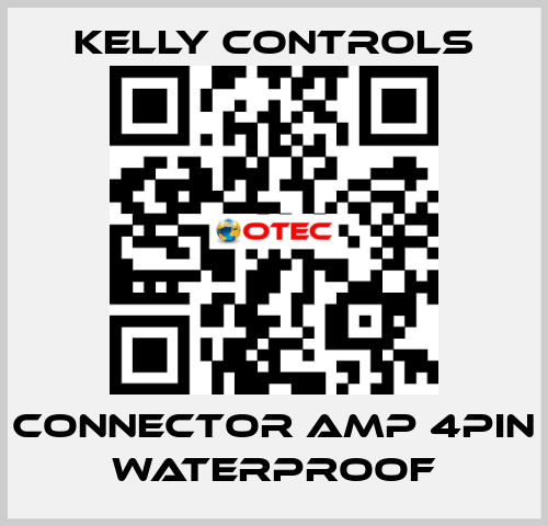 Connector AMP 4pin waterproof Kelly Controls