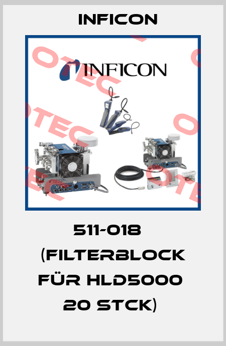 511-018   (Filterblock für HLD5000  20 Stck)  Inficon