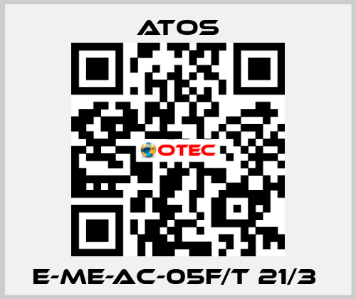E-ME-AC-05F/t 21/3  Atos