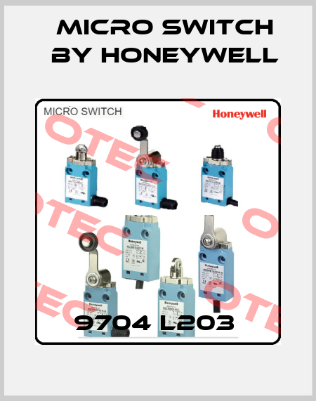 9704 L203  Micro Switch by Honeywell