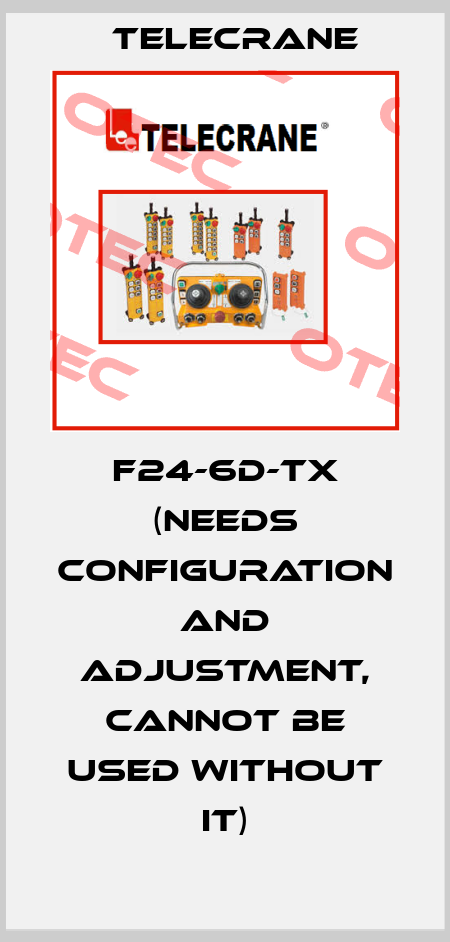 F24-6D-TX (needs configuration and adjustment, cannot be used without it) Telecrane