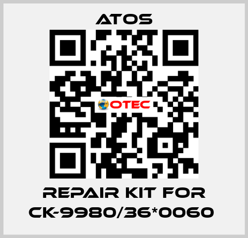 REPAIR KIT FOR CK-9980/36*0060  Atos