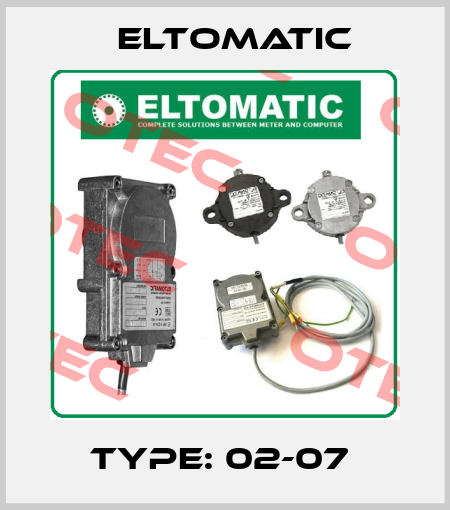Type: 02-07  Eltomatic