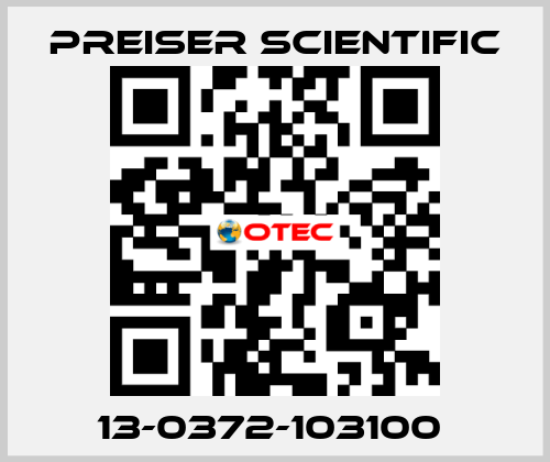 13-0372-103100  Preiser Scientific