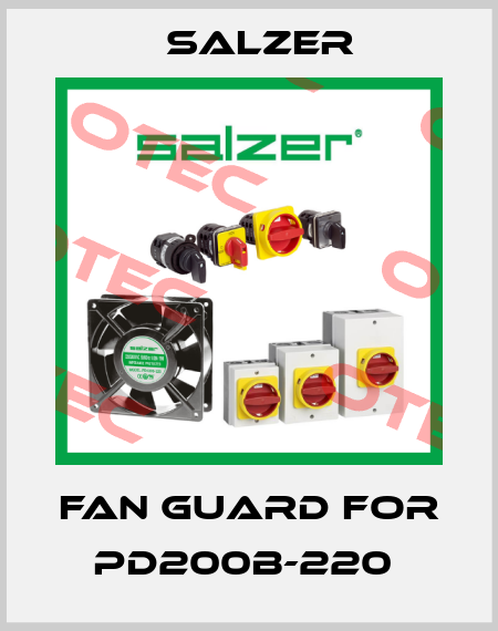Fan guard for PD200B-220  Salzer